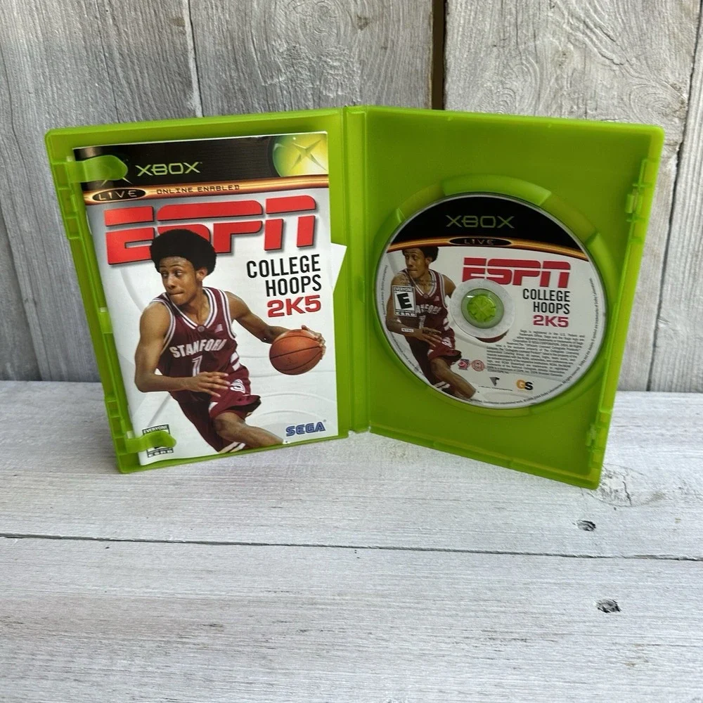 Microsoft XBOX ESPN College Hoops 2K5 SEGA (2004)‎ Tested-Works